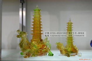 琉璃文昌塔工藝品 風(fēng)水與藝術(shù)的完美融合